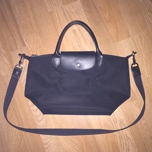 LONGCHAMP: Small Le Pliage Neo Nylon Top handle